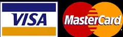 platba kartou možná pomocou visa a mastercard