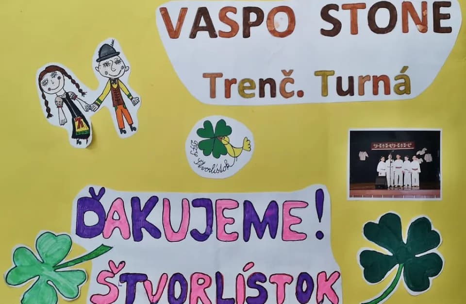 Aktivitäten der Grundschule in Trenčianska Turná