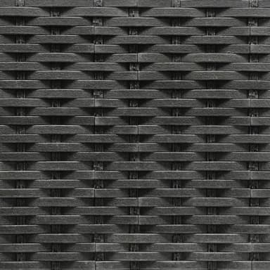 ECONOMY Verblendstein Rattan black
