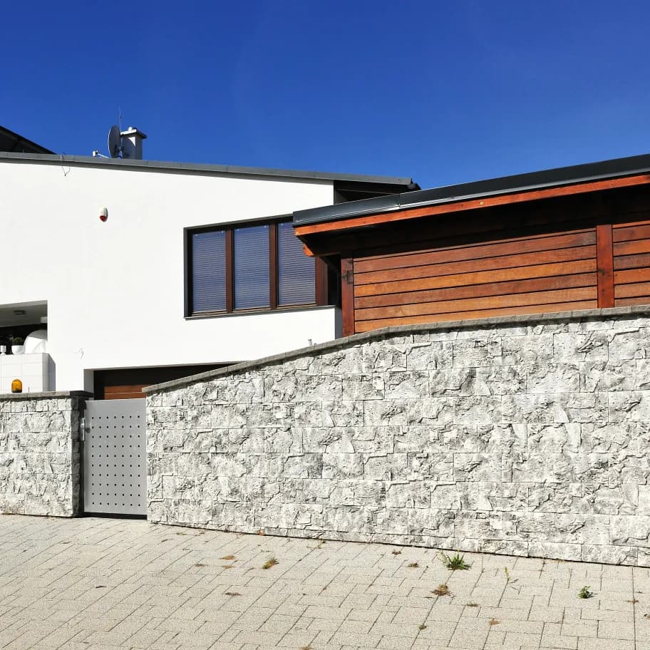 Travertine weathered