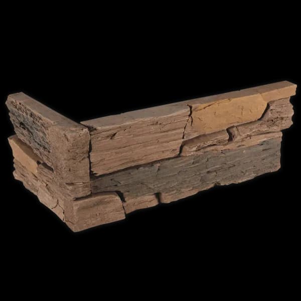 Slate Castle brown - Edge piece