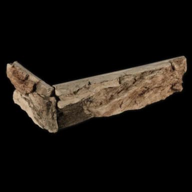 Verblendstein Rock brown - Edge piece