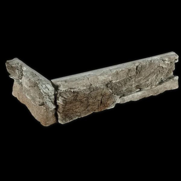 Verblendstein Rock green - Edge piece